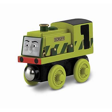 Thomas the Tank Engine Scruff Wooden Railway Engine Vehicle